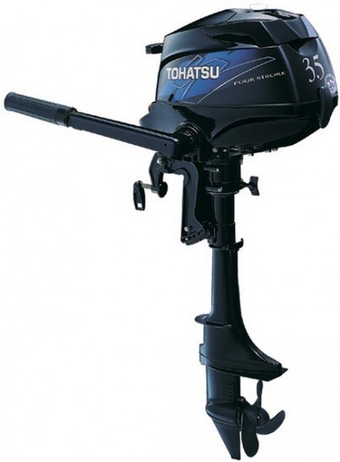 Лодочный мотор Tohatsu MFS3,5 BS 3,5 л.с. четырехтактный