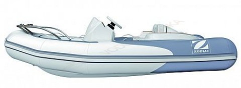 Лодка надувная ZODIAC Yachtline deluxe NEO 380 ( с синими вставками )