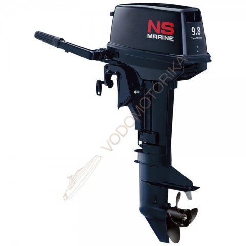 Лодочный мотор NS MARINE NM 9,8 B S 9.8 л.с. двухтактный
