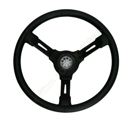 Рулевое колесо RIVIERA черный обод и спицы д. 350 мм Volanti Luisi